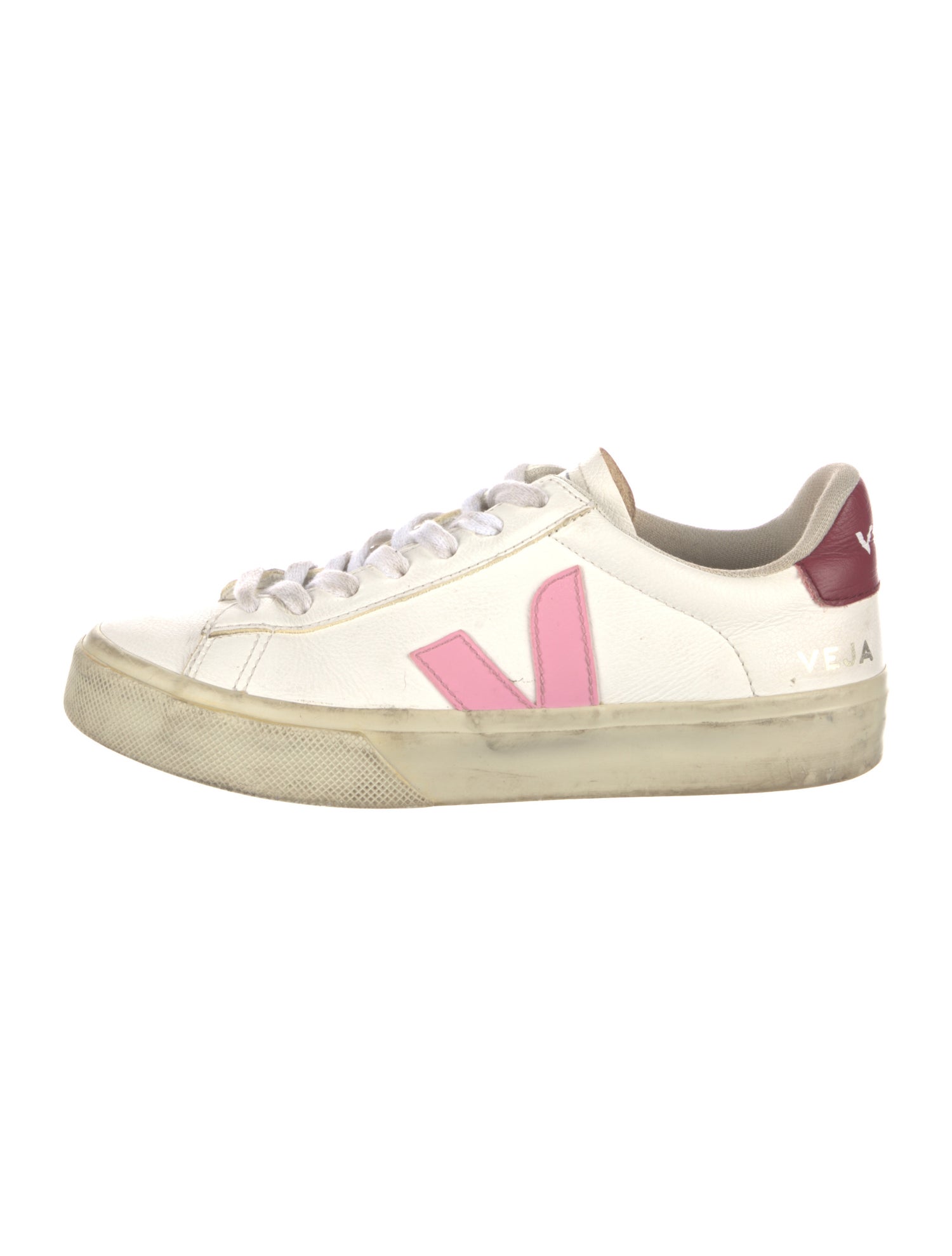 Veja Leather Printed Sneakers