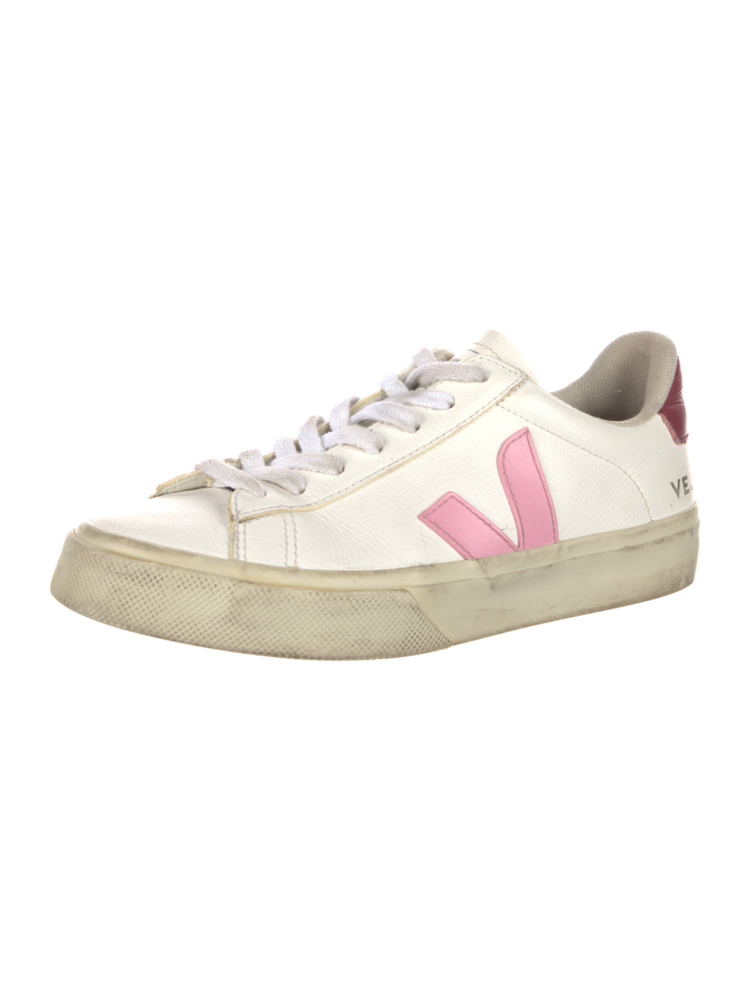 Veja Leather Printed Sneakers