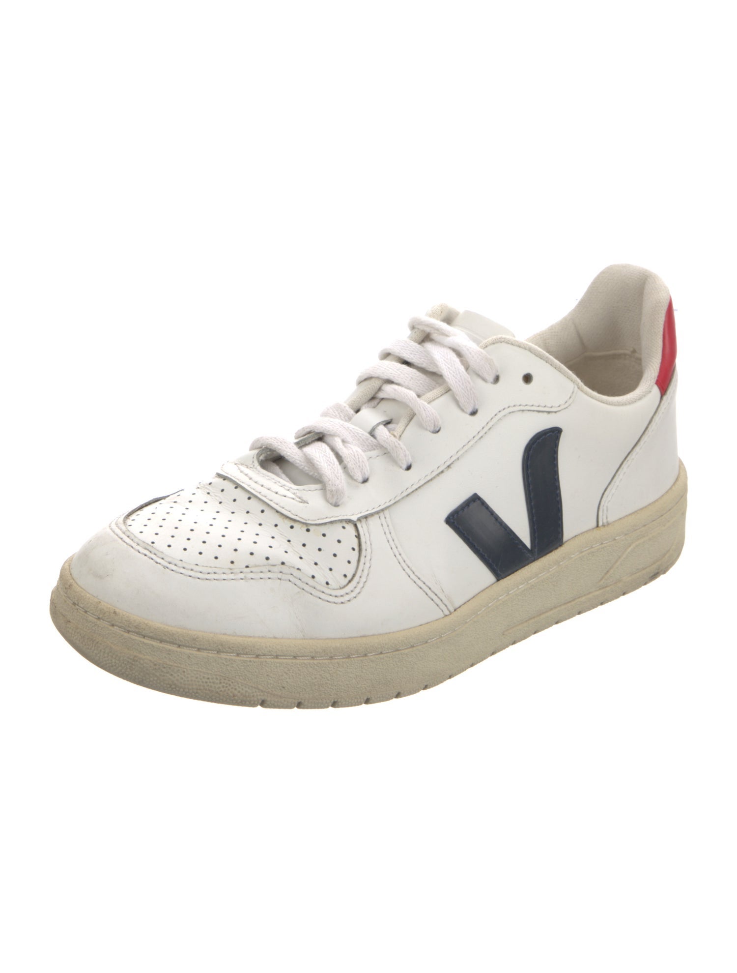 Veja Leather Printed Sneakers