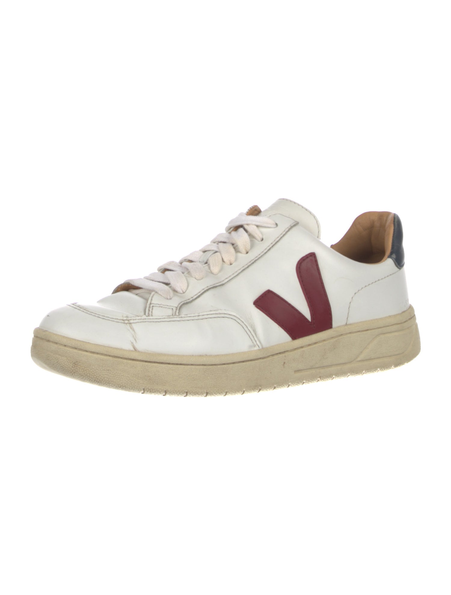 Veja Leather Printed Sneakers