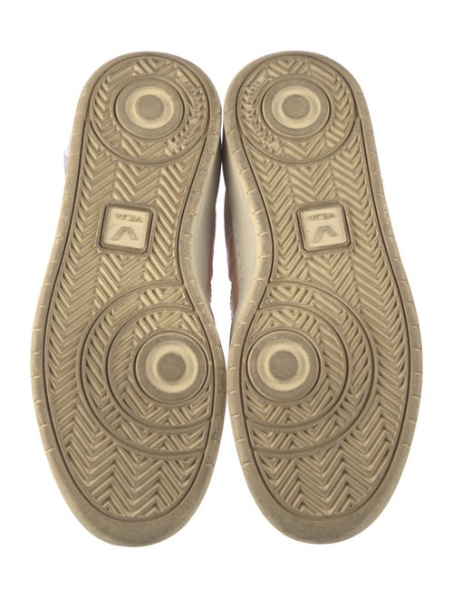 Veja Suede Colorblock Pattern Sneakers