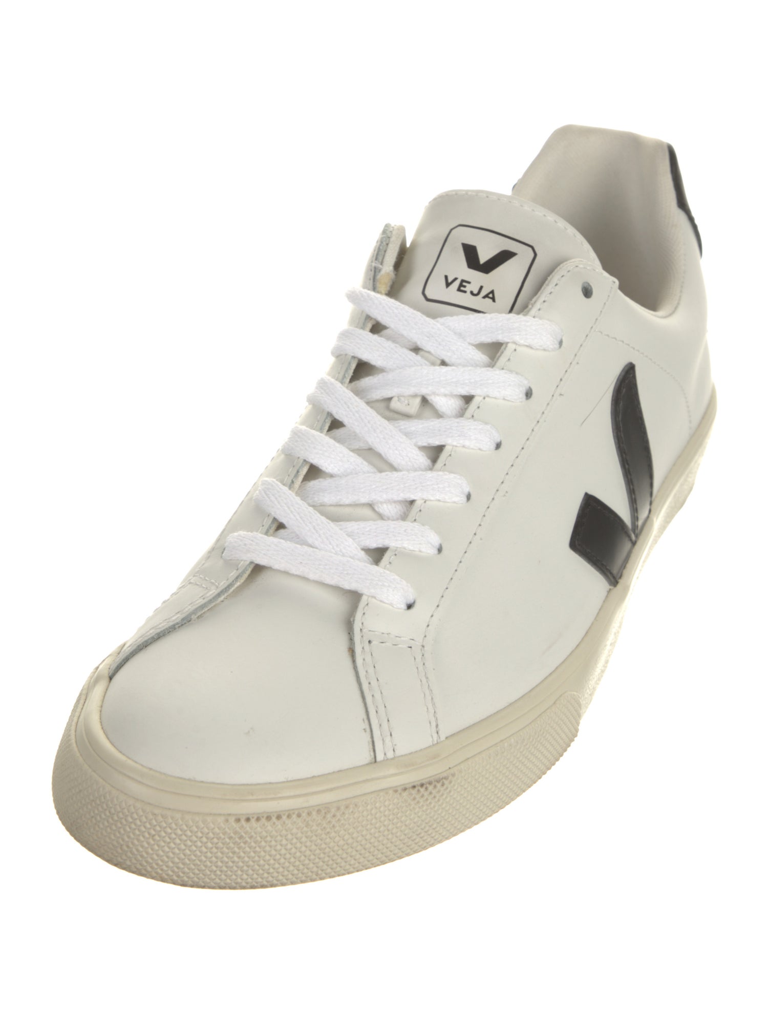 Veja Leather Graphic Print Sneakers