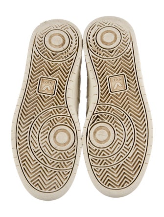 Veja Suede Colorblock Pattern Sneakers