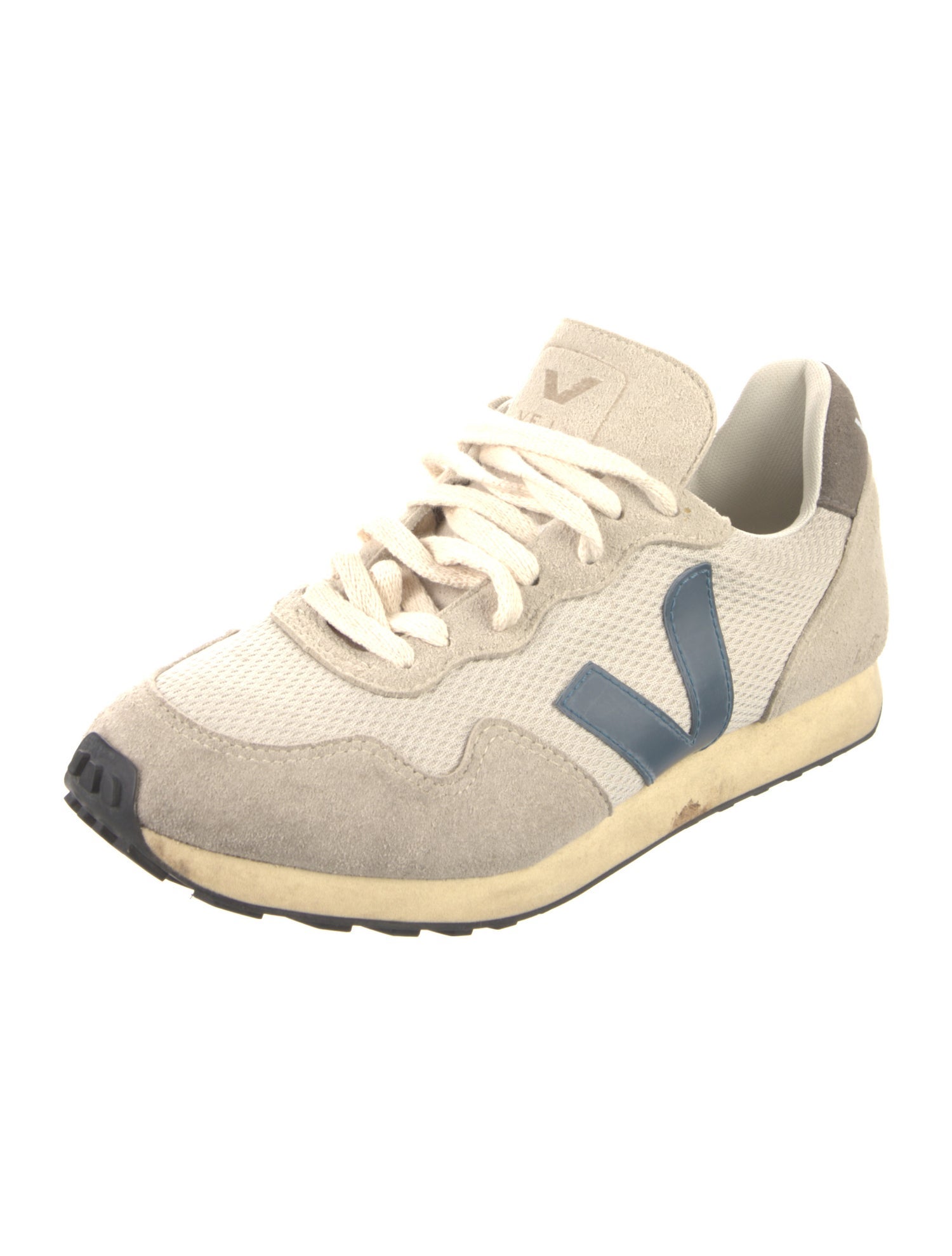 Veja Mesh Colorblock Pattern Sneakers