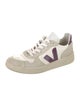Veja Suede Colorblock Pattern Sneakers
