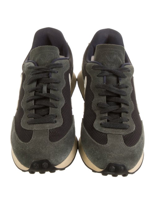 Veja Suede Colorblock Pattern Sneakers