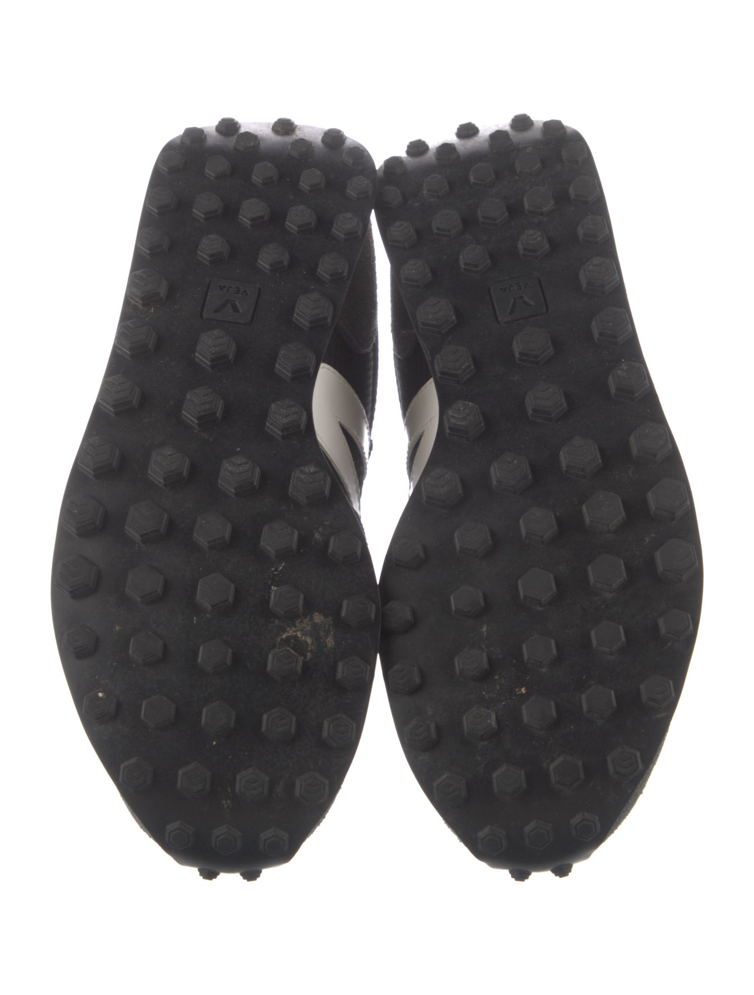 Veja Suede Colorblock Pattern Sneakers