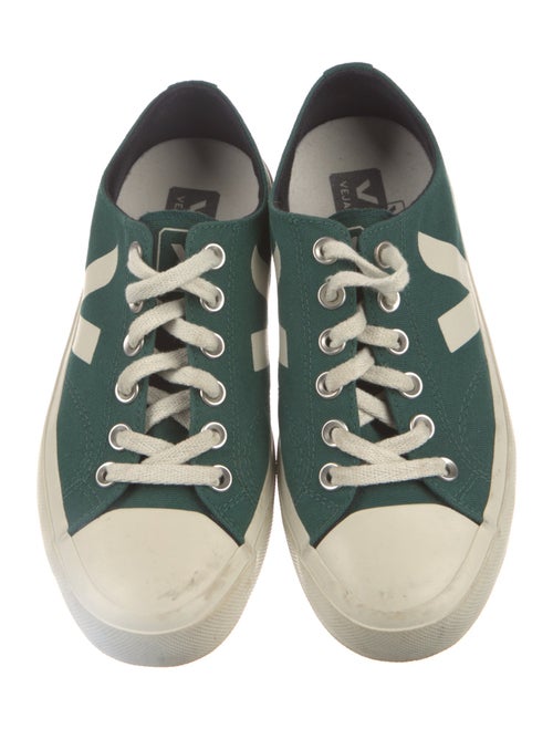 Veja Canvas Colorblock Pattern Sneakers