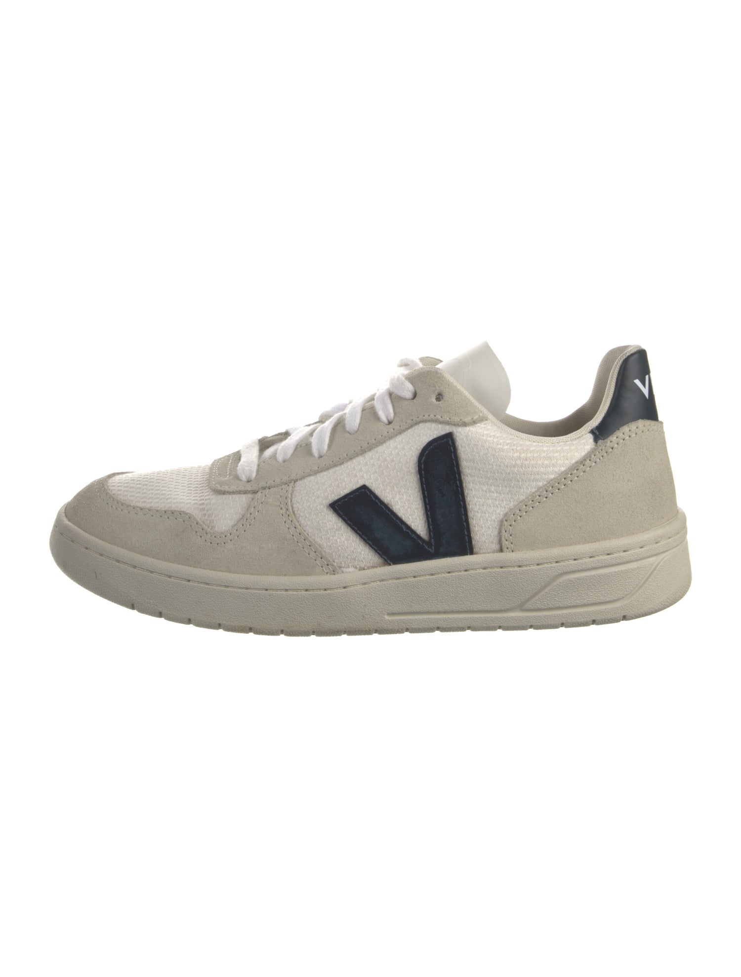 Veja Suede Colorblock Pattern Sneakers