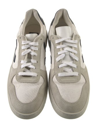 Veja Suede Colorblock Pattern Sneakers