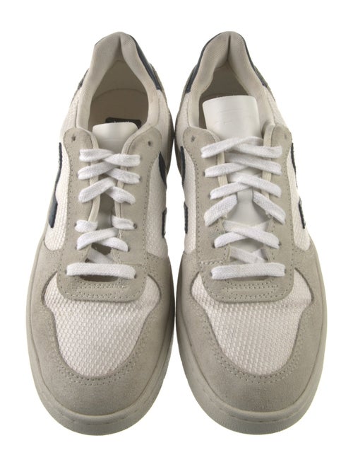 Veja Suede Colorblock Pattern Sneakers