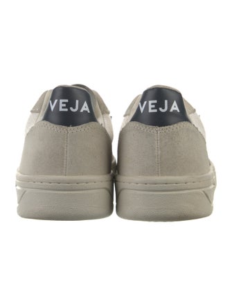 Veja Suede Colorblock Pattern Sneakers
