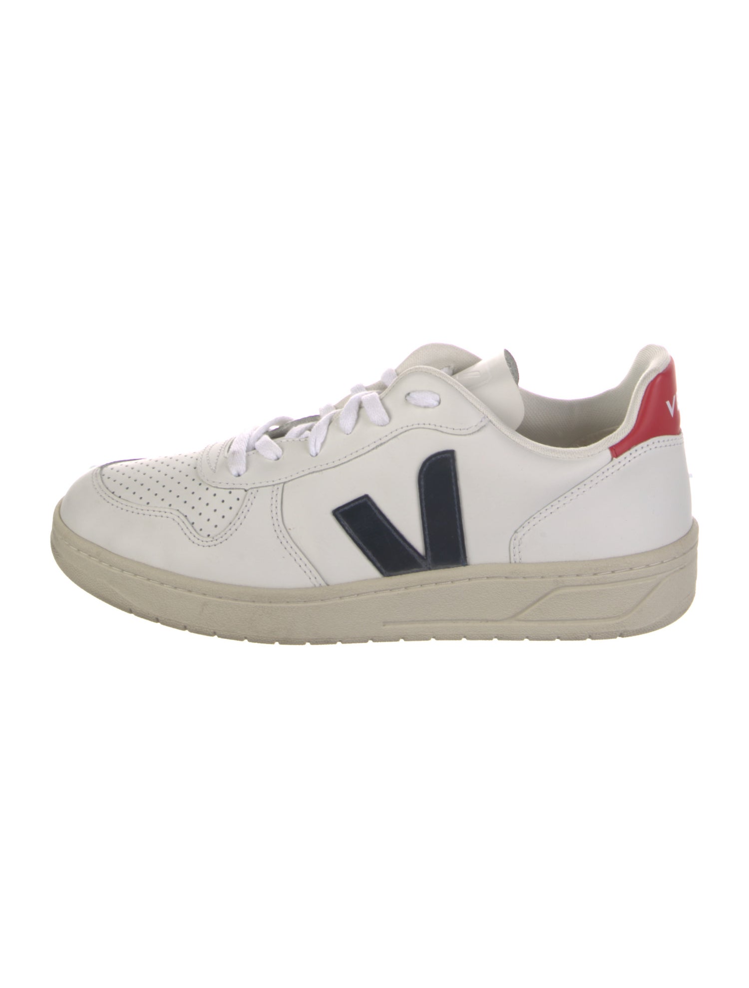 Veja Leather Printed Sneakers