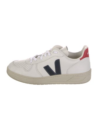 Veja Leather Printed Sneakers