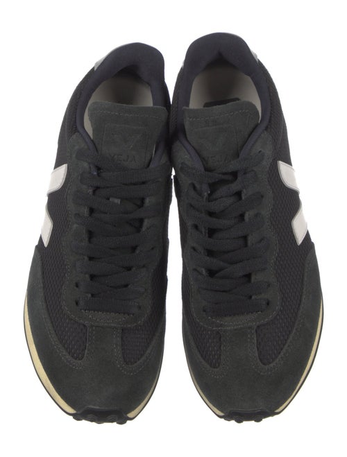 Veja Mesh Leather Trim Embellishment Athletic Sneakers