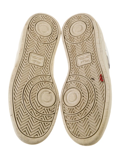 Veja Leather Colorblock Pattern Sneakers