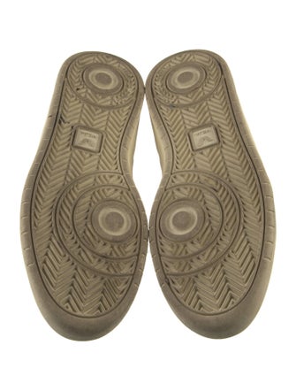 Veja Leather Colorblock Pattern Sneakers