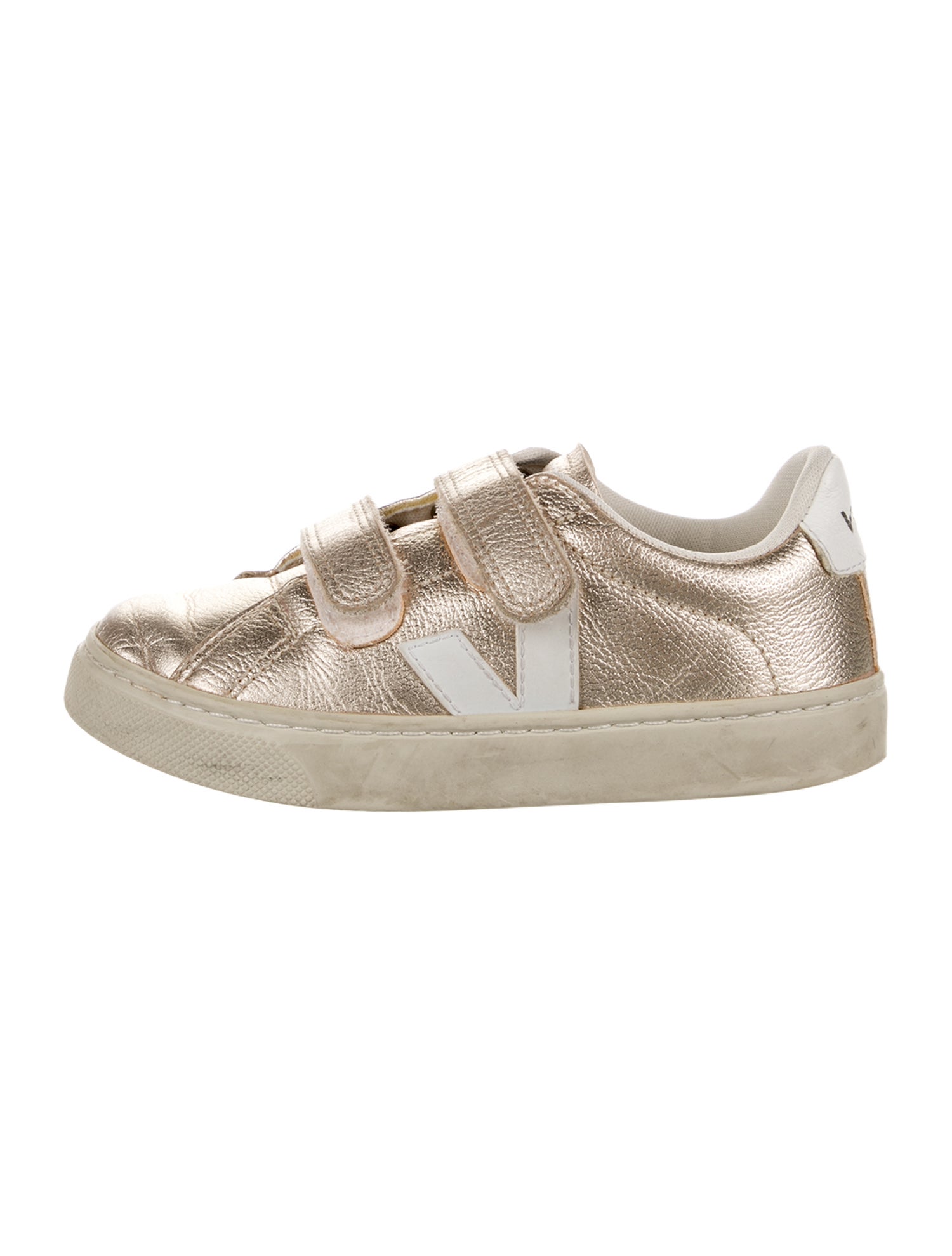 Veja Girls' Leather Low Top Sneakers