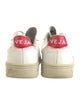 Veja Leather Colorblock Pattern Sneakers