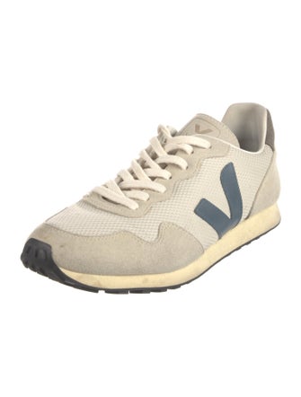 Veja Suede Colorblock Pattern Sneakers