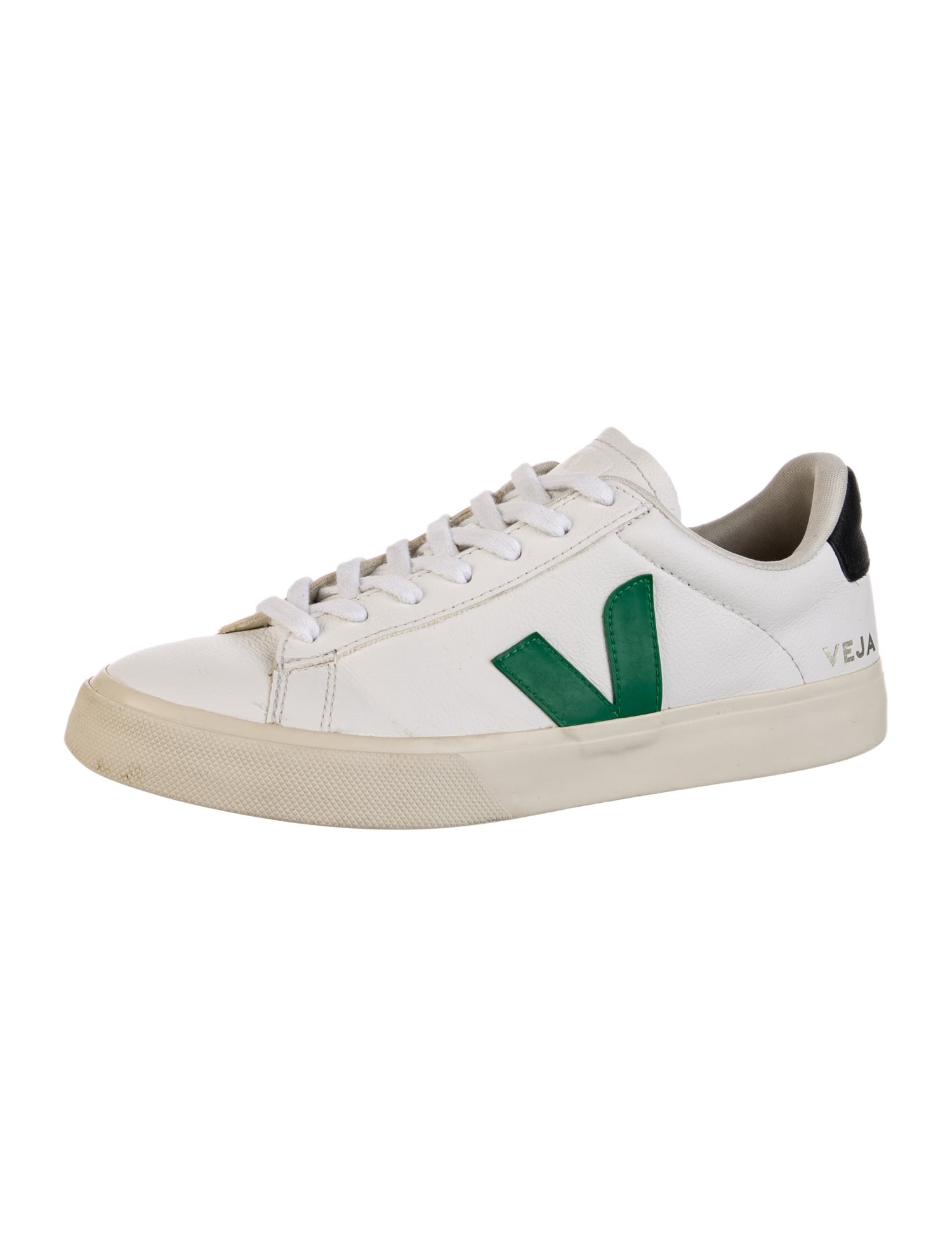 Veja Leather Graphic Print Sneakers
