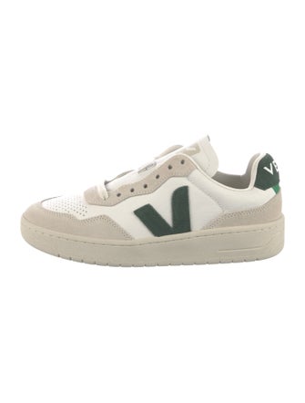 Veja Suede Colorblock Pattern Sneakers