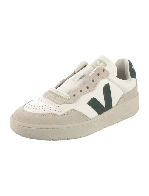 Veja Suede Colorblock Pattern Sneakers