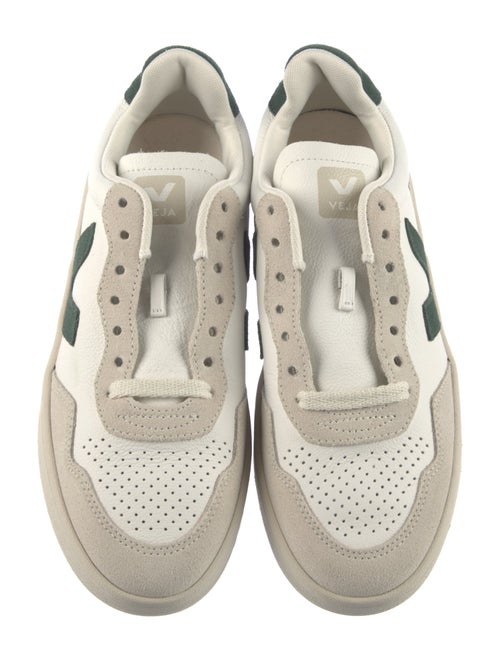 Veja Suede Colorblock Pattern Sneakers
