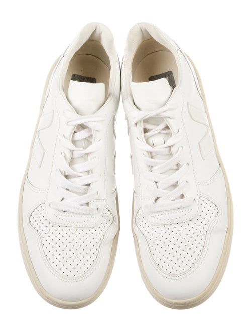 Veja Leather Lasercut Accents Sneakers