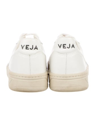 Veja Leather Lasercut Accents Sneakers