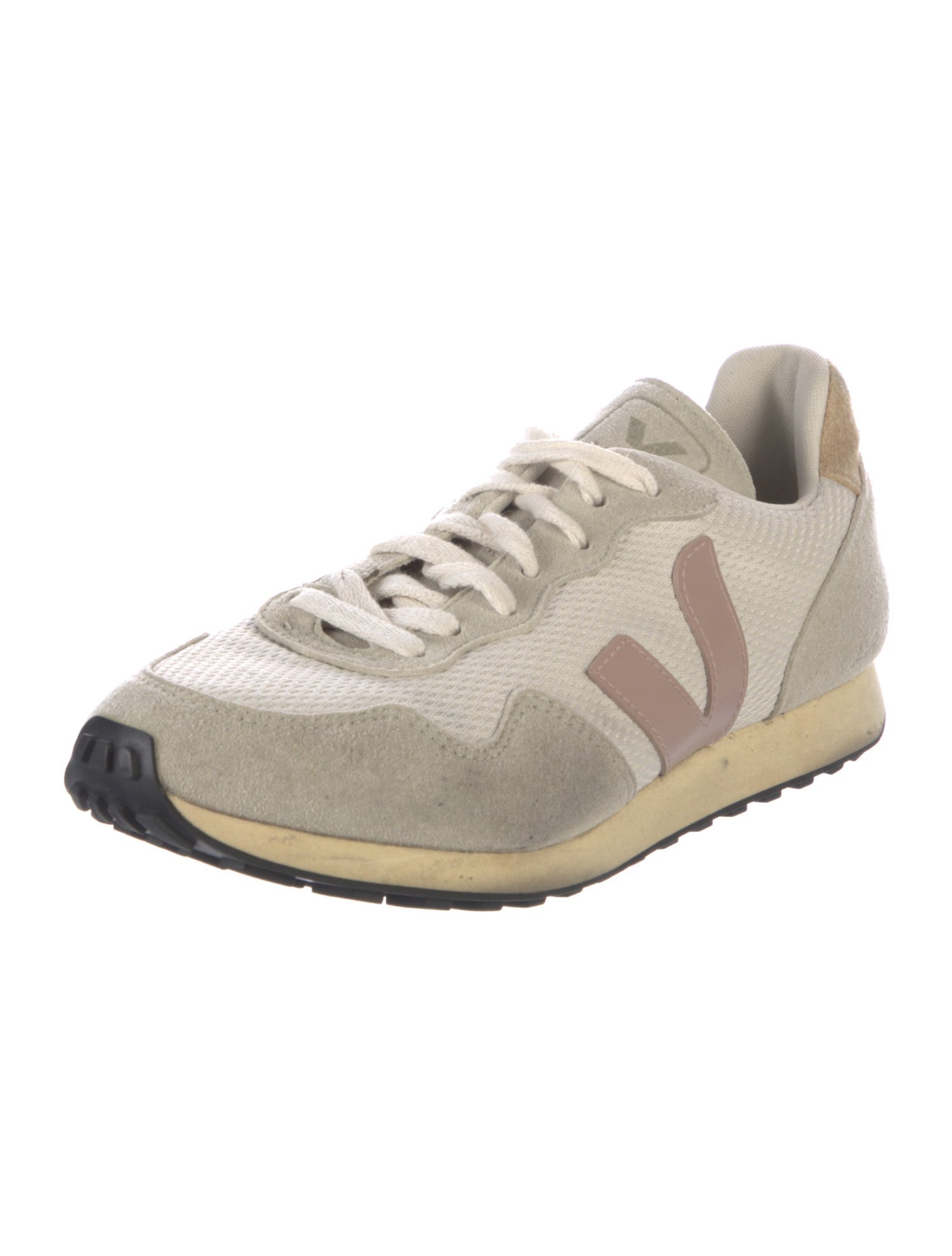 Veja Mesh Colorblock Pattern Sneakers