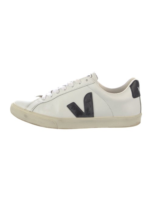 Veja Leather Graphic Print Sneakers