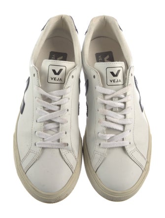 Veja Leather Graphic Print Sneakers