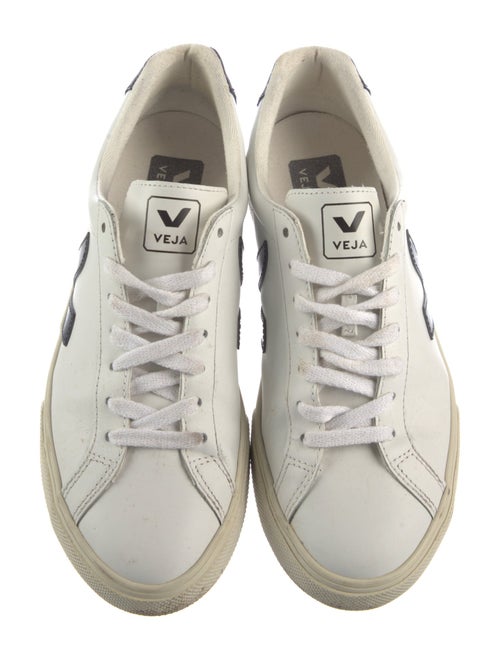 Veja Leather Graphic Print Sneakers