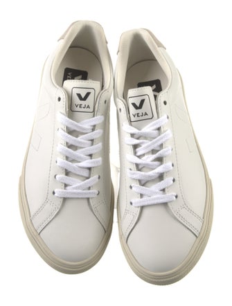 Veja Leather Colorblock Pattern Sneakers