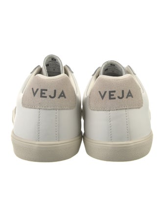 Veja Leather Colorblock Pattern Sneakers