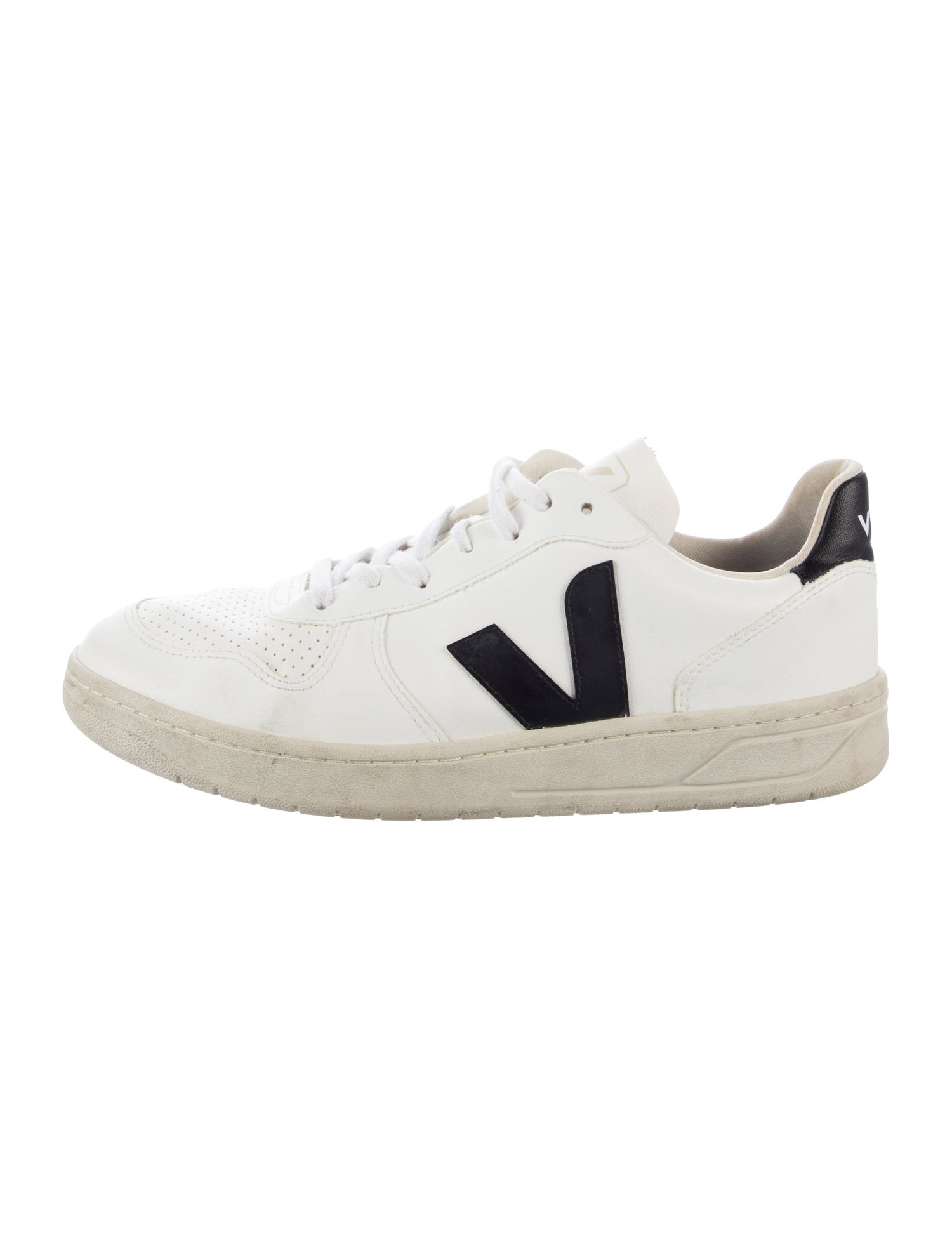 Veja Leather Printed Sneakers