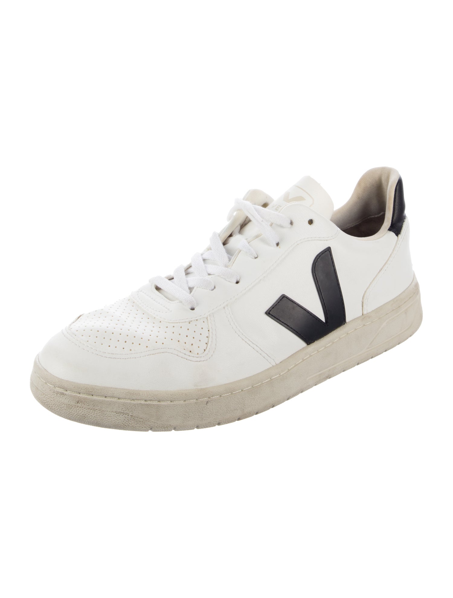 Veja Leather Printed Sneakers