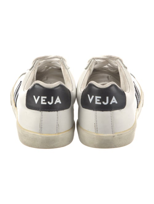 Veja Leather Graphic Print Sneakers