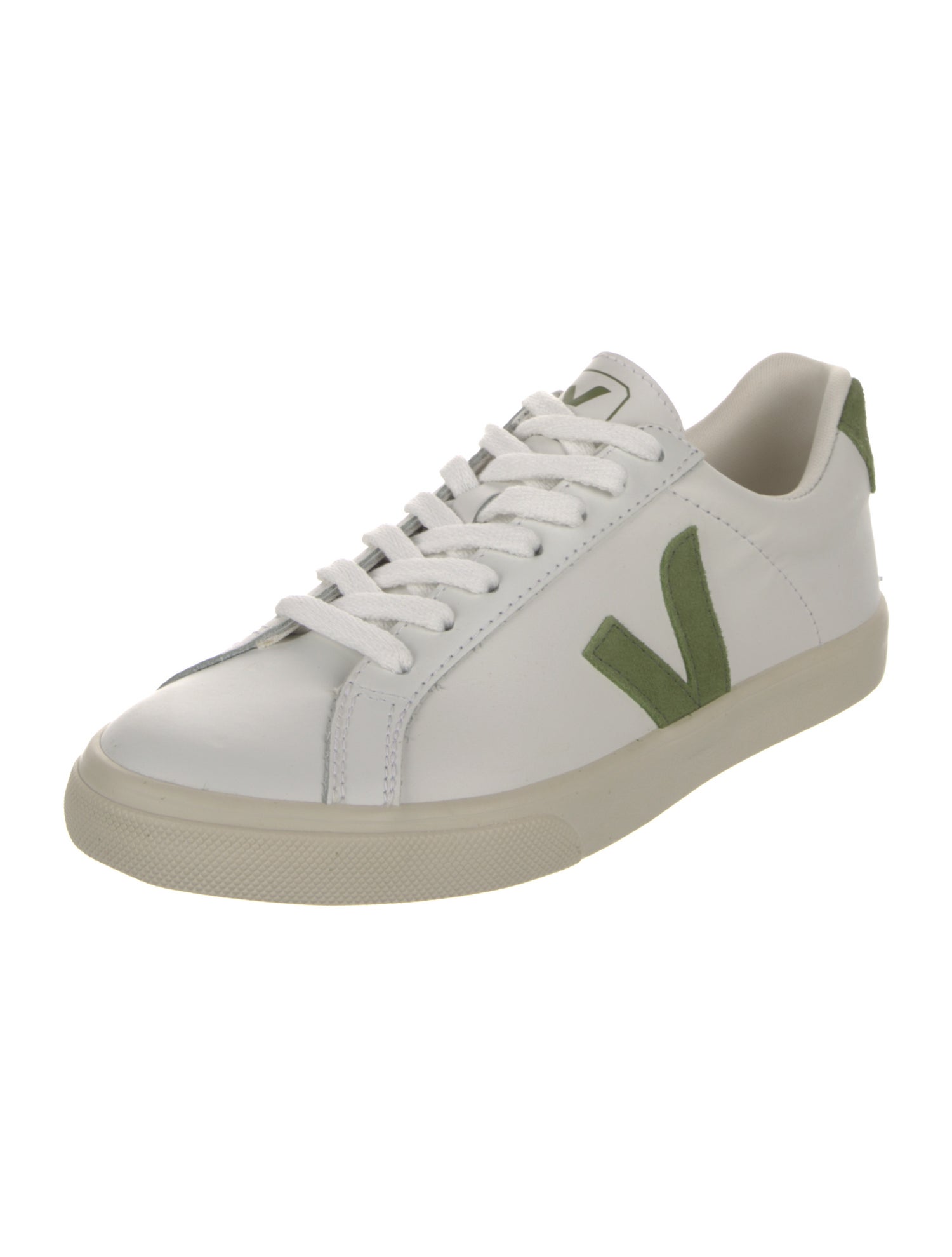 Veja Leather Graphic Print Sneakers