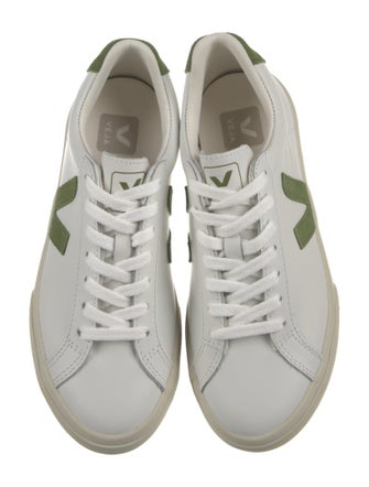 Veja Leather Graphic Print Sneakers