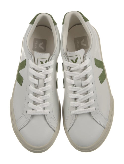 Veja Leather Graphic Print Sneakers