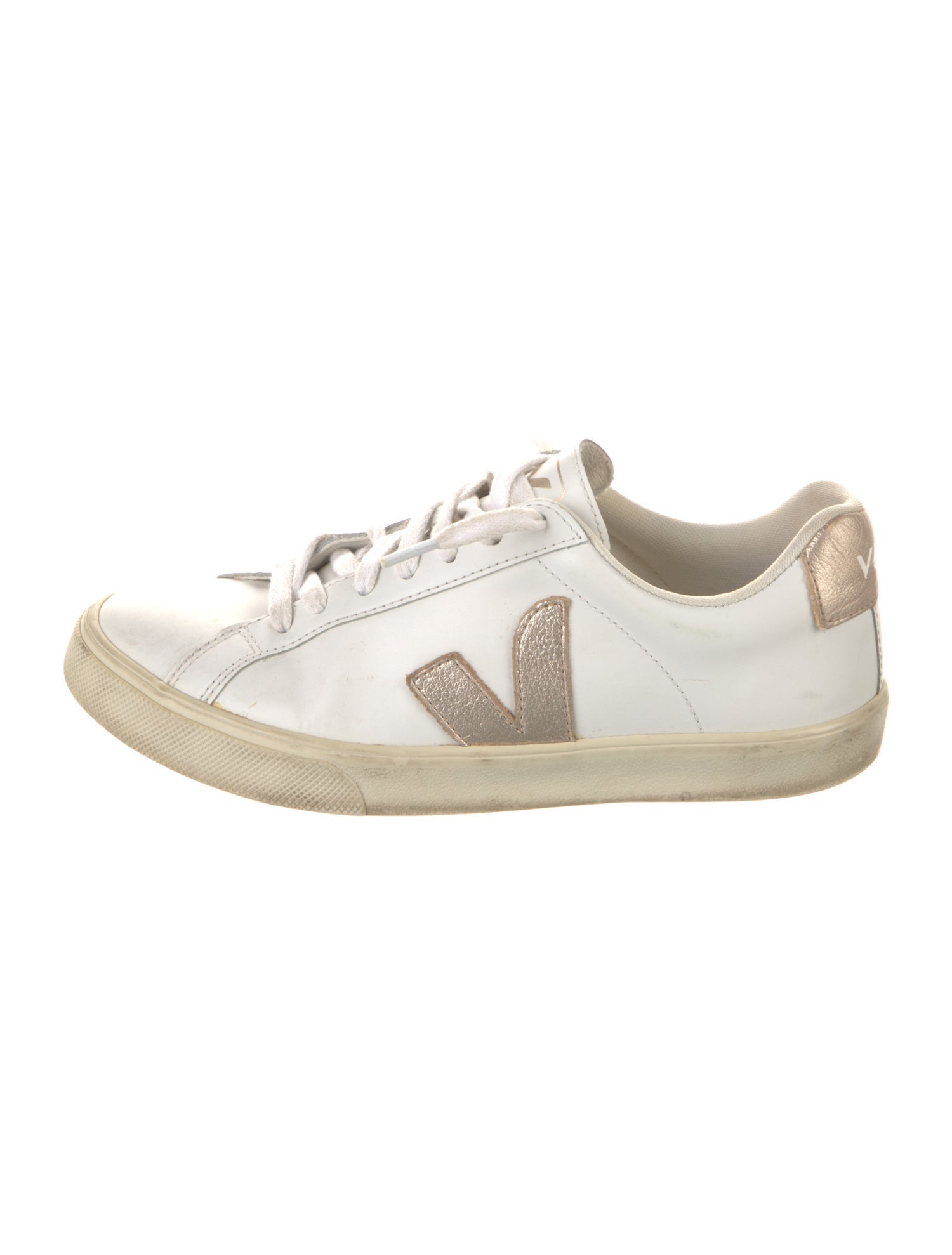 Veja Leather Printed Sneakers
