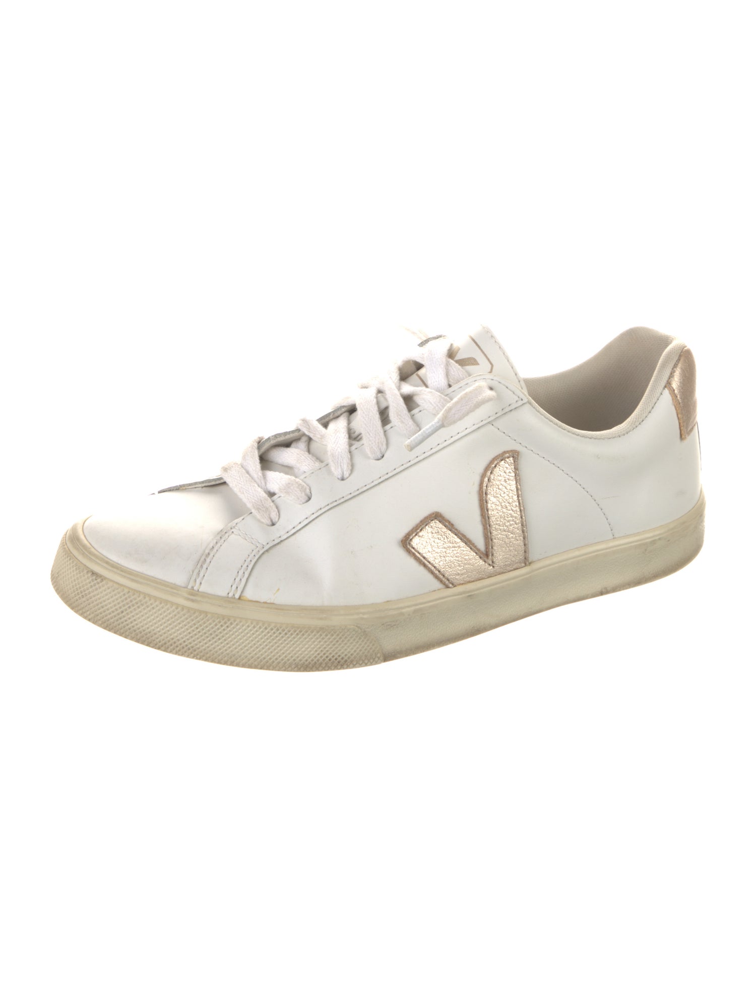 Veja Leather Printed Sneakers