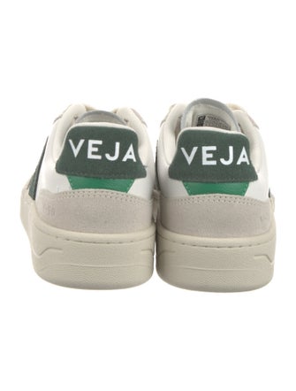 Veja Leather Colorblock Pattern Sneakers