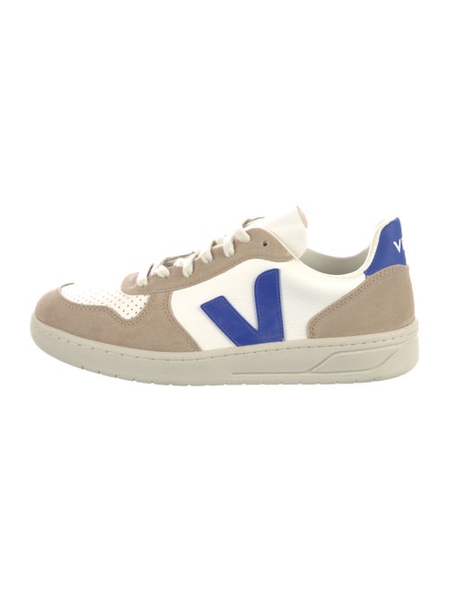 Veja Suede Colorblock Pattern Sneakers