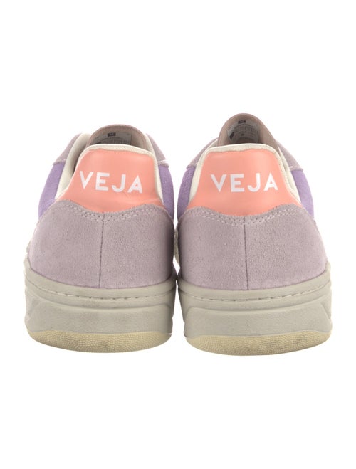 Veja Suede Colorblock Pattern Sneakers