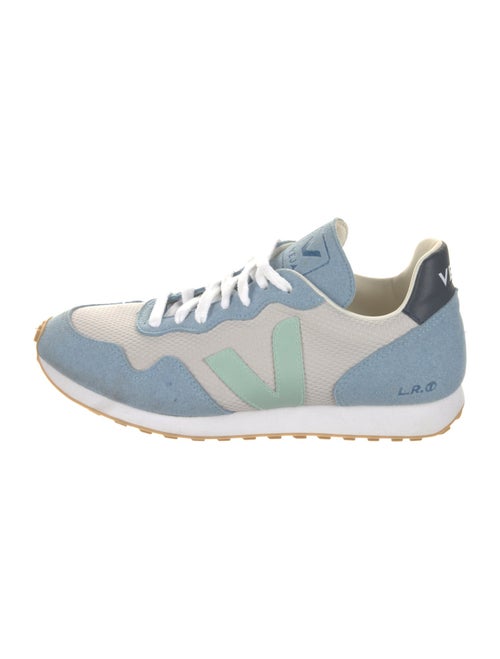 Veja Suede Colorblock Pattern Sneakers