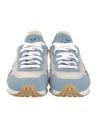 Veja Suede Colorblock Pattern Sneakers