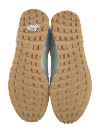 Veja Suede Colorblock Pattern Sneakers